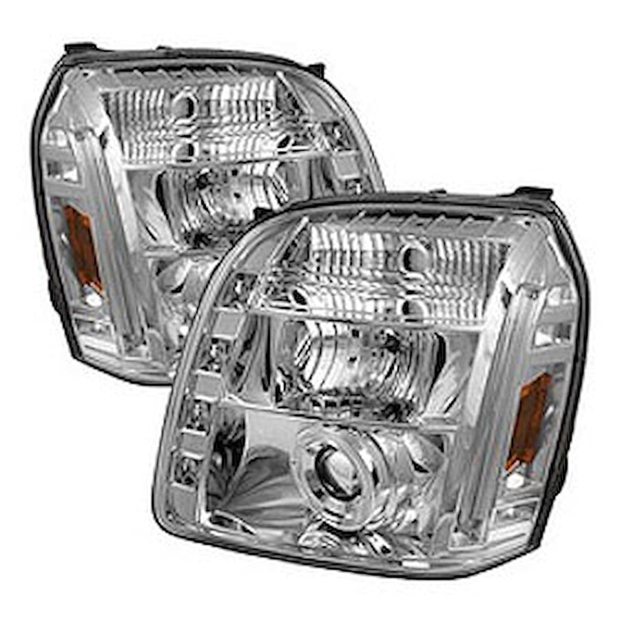 Auto Spyder 5029324 LED Halo Projector Headlights Chrome/Clear