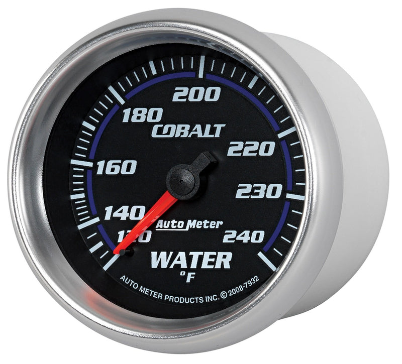 Cobalt Auto Meter 7932 Mechanical Water Temperature Gauge