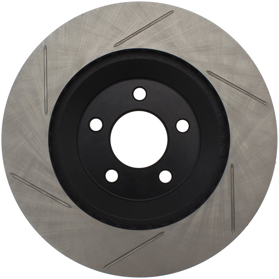 Front Left StopTech 126.61044SL Automotive Replacement Sport Slotted Disc Brake Rotor Fits Select 1994-2004 Ford Mustang