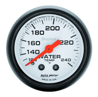 Mechanical Auto Meter 5732 Phantom Water Temperature Gauge