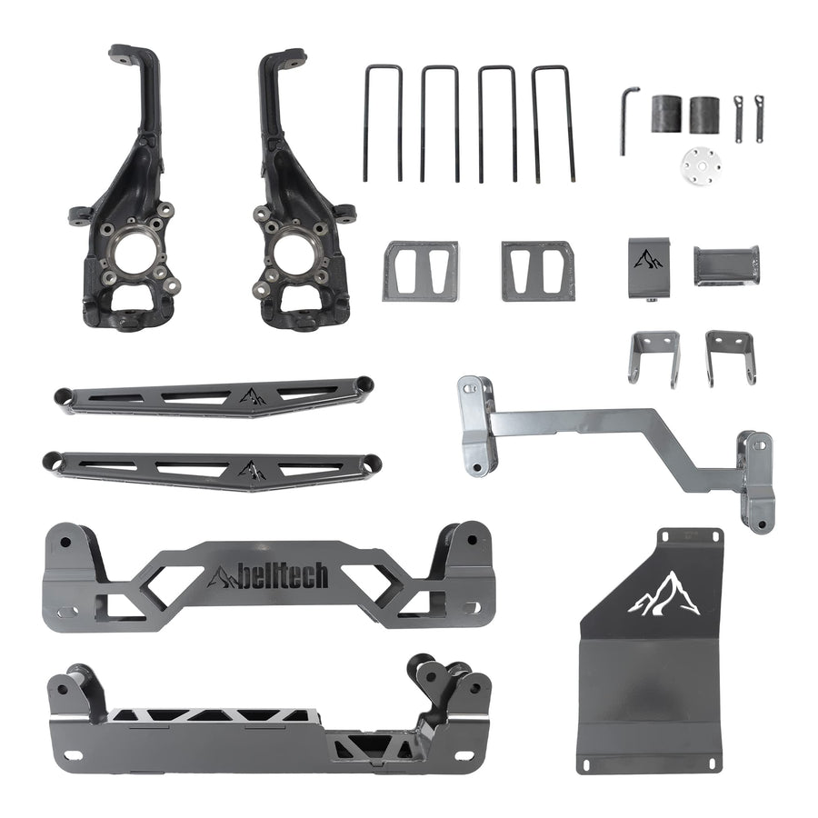 Belltech® 152501BK - 6in. Lift Kit Belltech® 152501BK Inc. Rear Trail Performance Shocks Only 2015-2020 Compatible/Replacement Part for a Ford ® Compatible with/Fits a F-150 4WD
