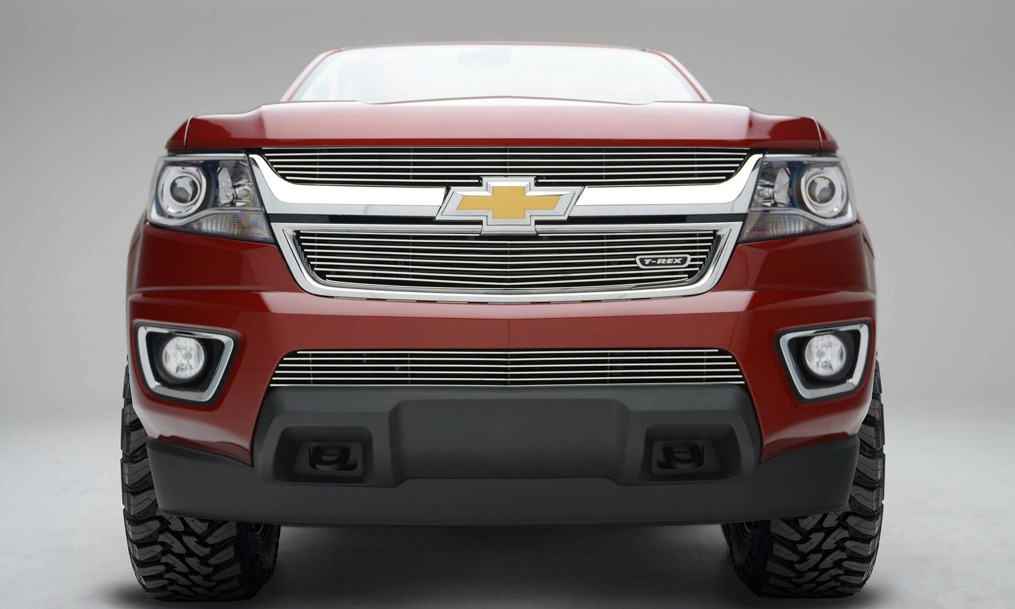 2015-2020 Colorado T-Rex Grilles Billet Grille, Polished, 2 Pc, Overlay - PN #21267