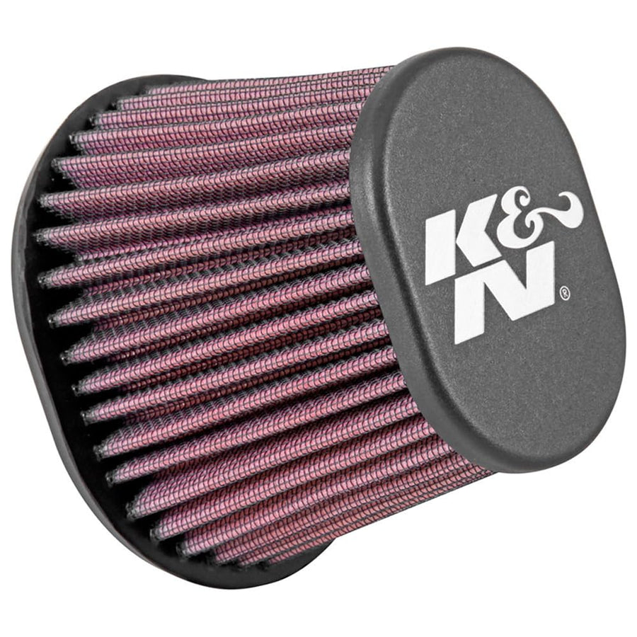 K&N Original High-Flow Lifetime Universal Clamp-On Air Filter:Performance, Premium, Washable: Flange Diameter: 2.4375 In, Filter Height: 4 In, Flange Length: 0.625 In, Shape: Oval Tapered, RE-0961