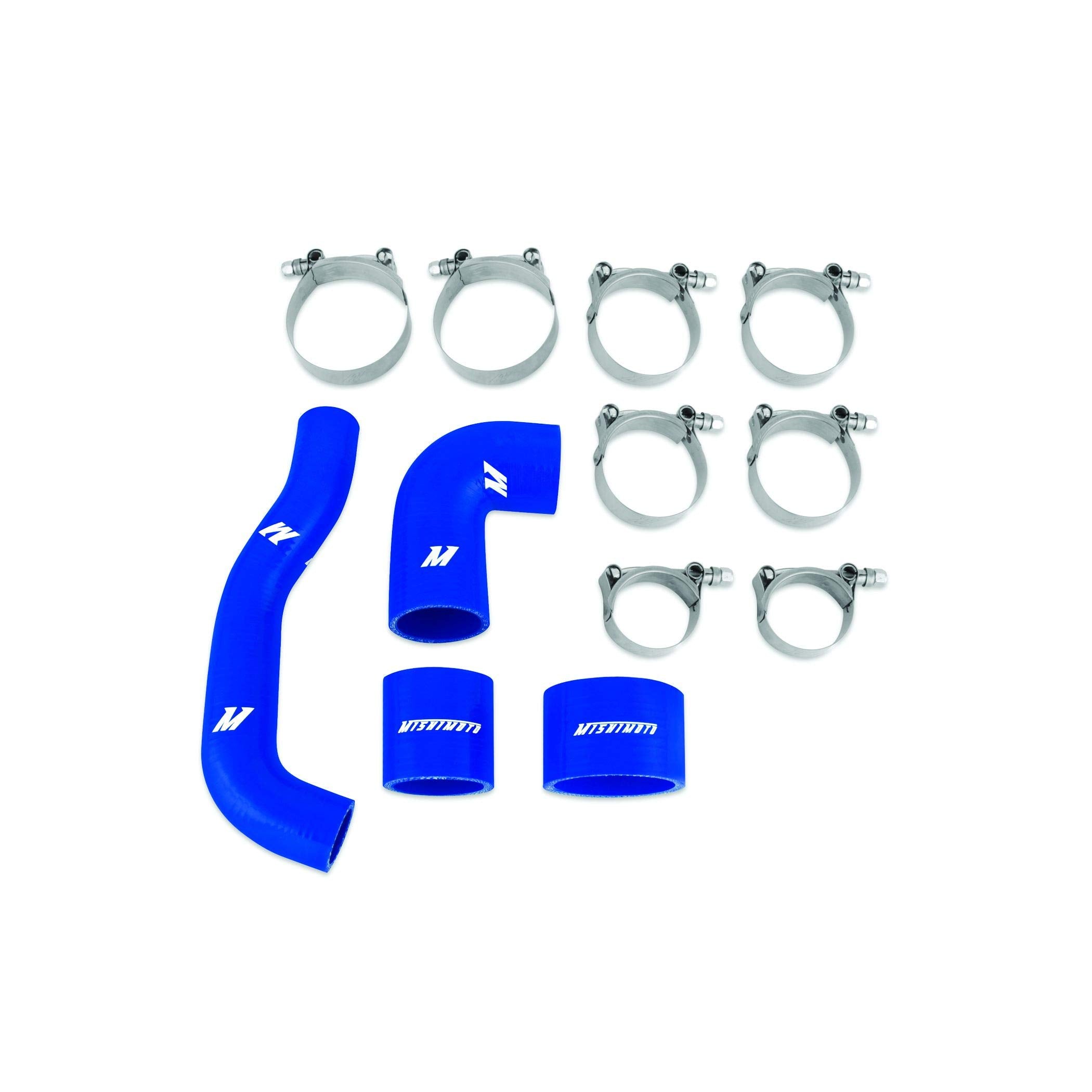 Mishimoto Silicone Intercooler Hoses MMHOSE-SUBJ-INT4BL Fits Subaru STI JDM 2004-2007 Blue