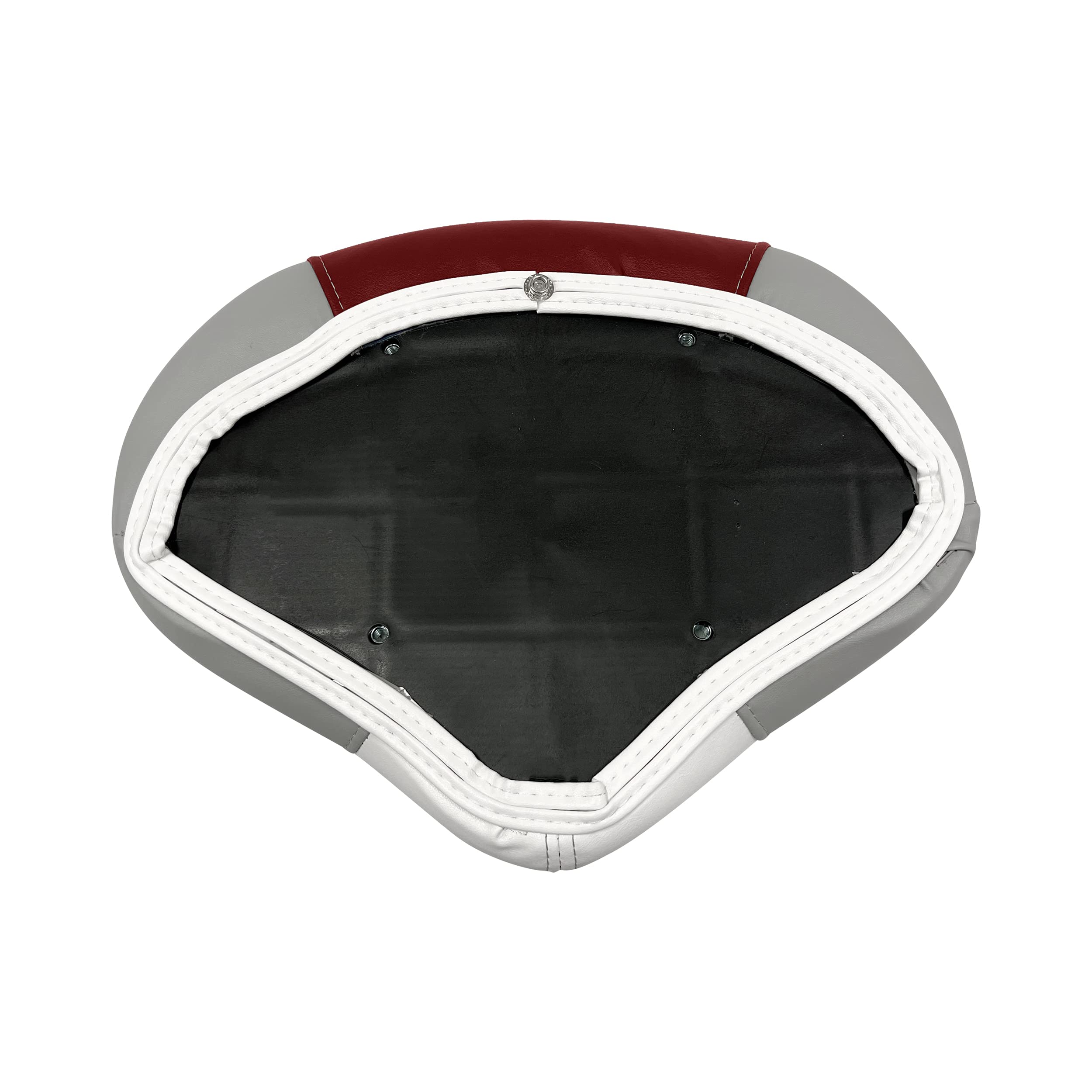 Baja Series Wise 1466-1774 Casting Seat, Brite White/Grey/Dark Red