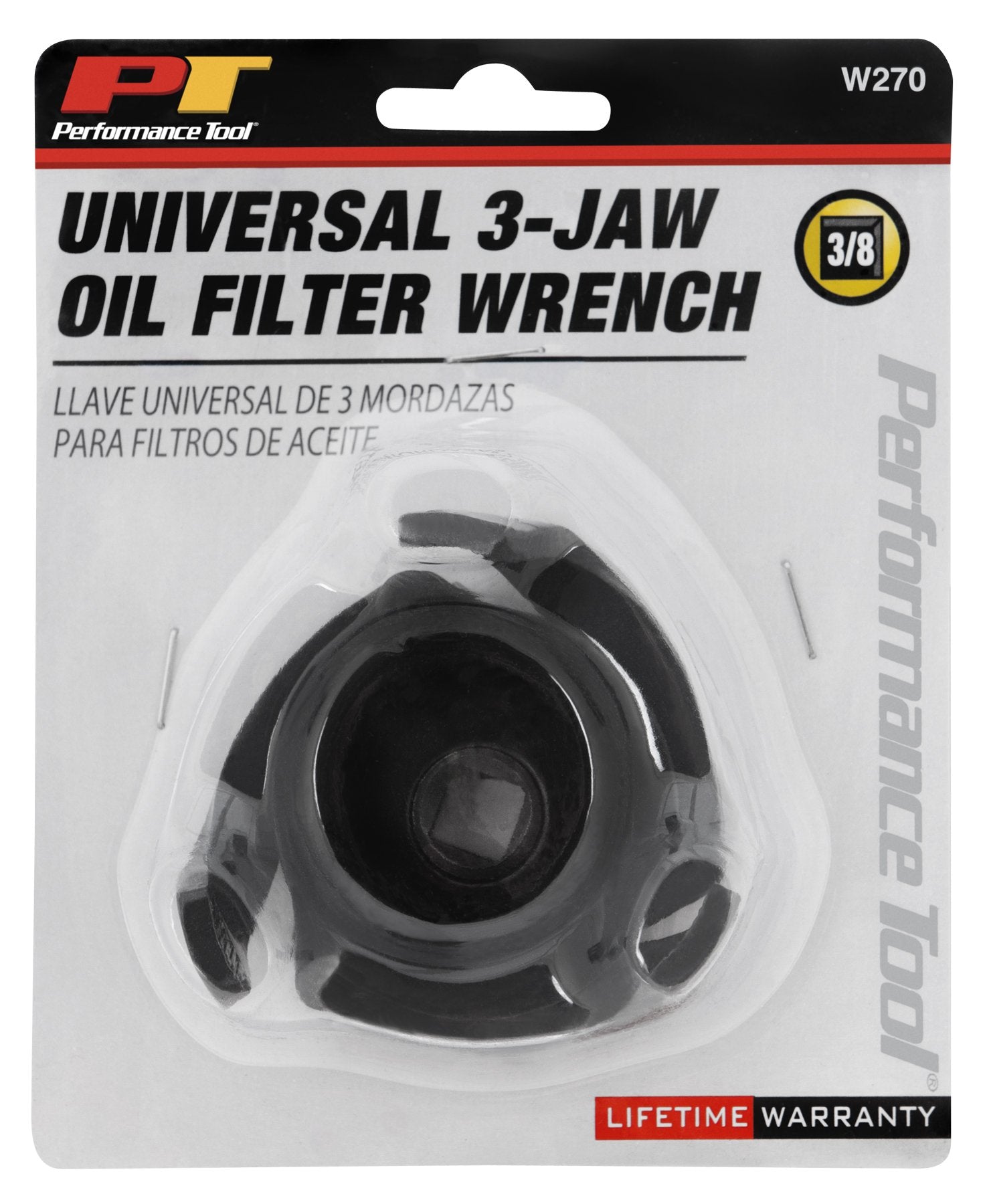 3-Jaw Performance Tool W270 Universal 2-1/2-Inch to 3-7/8-Inch Filter Wrench