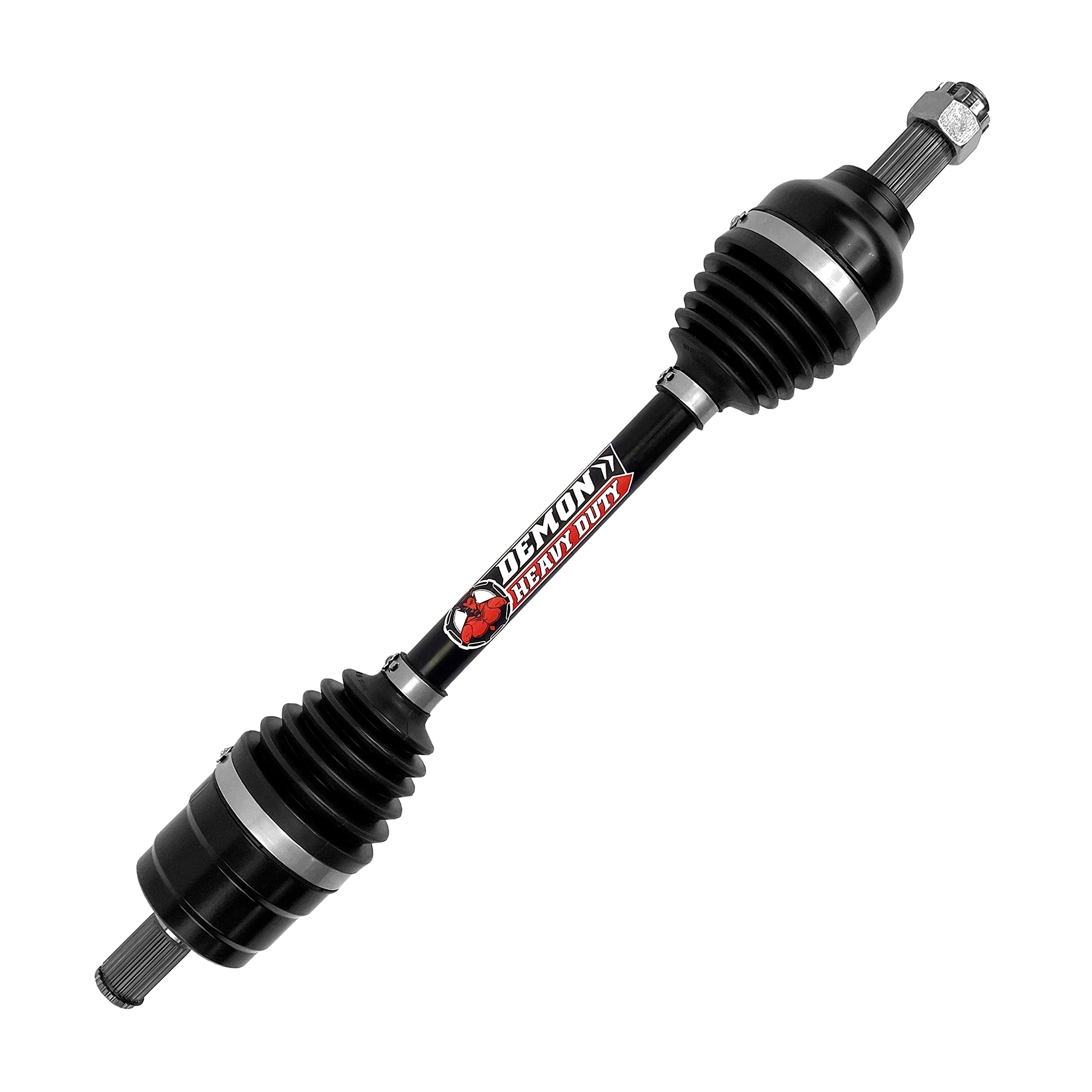Demon Rear Left/Right Powersports Heavy Duty Axle for (2014-2025) Honda TRX420/500/520, Dual Heat Treated High Strength, Gives Wider Angles & in Molybdenum Grease Precision OEM: 42250-HR6-A62