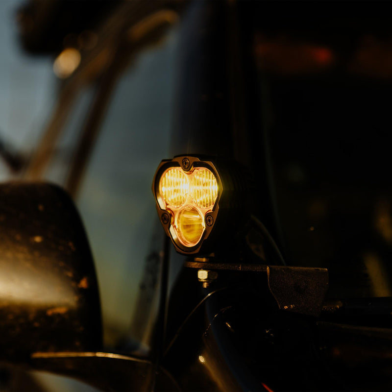 KC Hilites 3 Flex ERA® LED Light - Performance Yellow Combo Beam Lens