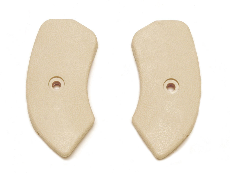 C5ZZ-6561692-3N Scott Drake 1965-1967 Seat Hinge Covers Neutral