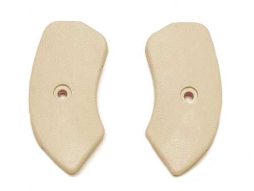 C5ZZ-6561692-3N Scott Drake 1965-1967 Seat Hinge Covers Neutral