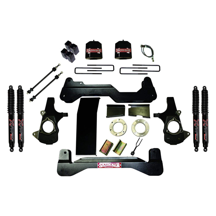 Skyjacker Suspension Lift Kit C7660PK-B w/Shock Black MAX Shocks 6 in. Lift