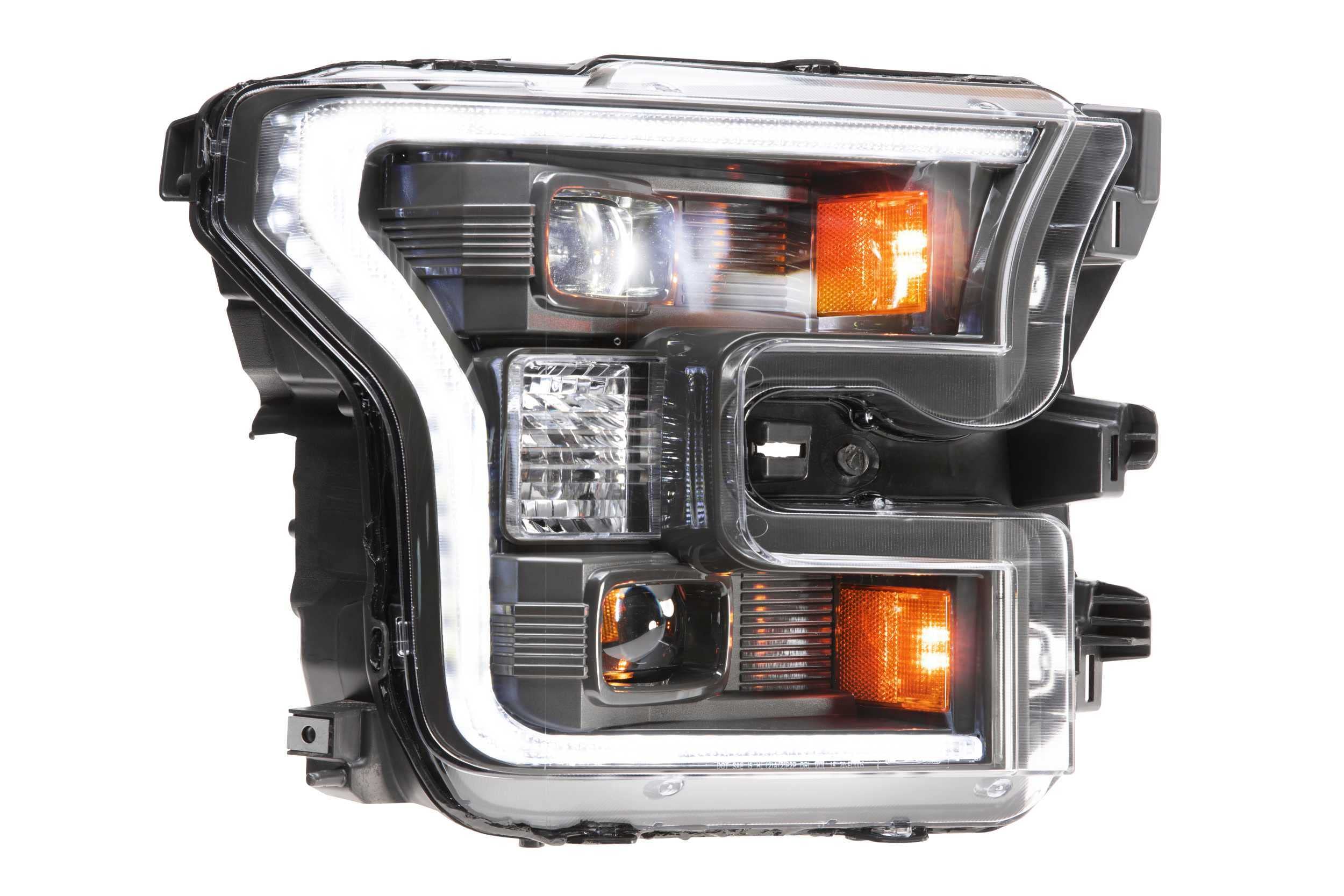 Morimoto XB LED Hybrid Headlights Fits Ford F-150 2015-2017 and Raptor 17-20, Plug and Play Headlight Assemblies (LF550.2)