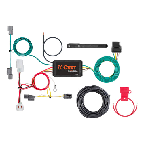 4-Pin CURT Vehicle-Side Custom Trailer Wiring Harness, Fits Select Acura ILX