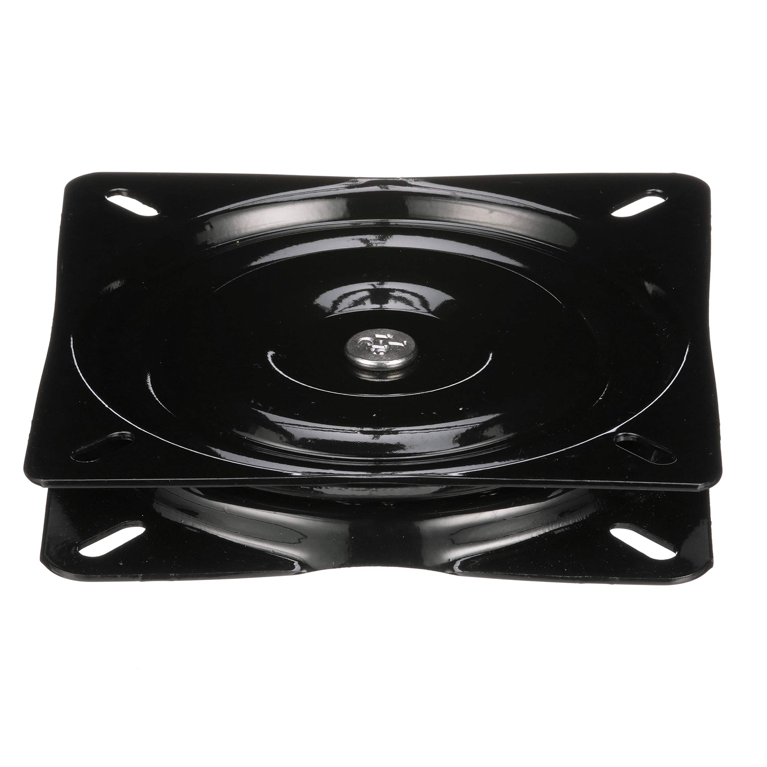 Seat Swivel Attwood 17721, For Boat Seat, 3-Degree Tilt Action, 7 Inches, Steel, Black Powder Coated