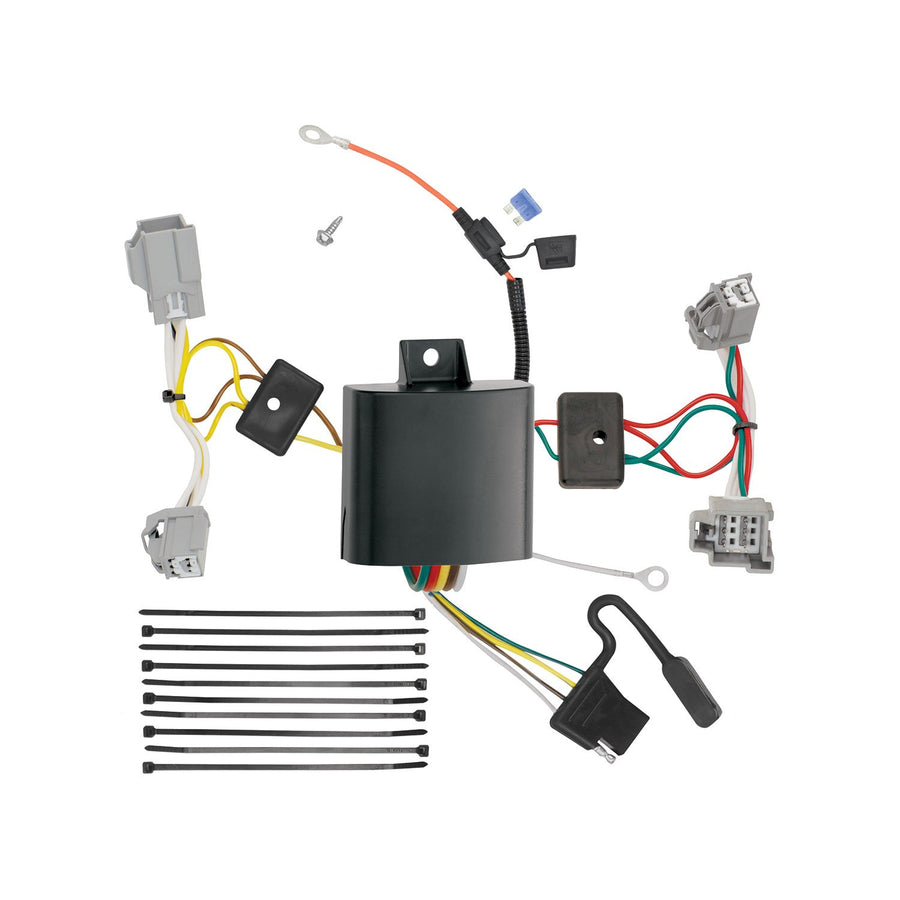 Tekonsha T-One® Harness T-Connector, 4-Way Flat, Compatible with Select Volvo S90, XC90
