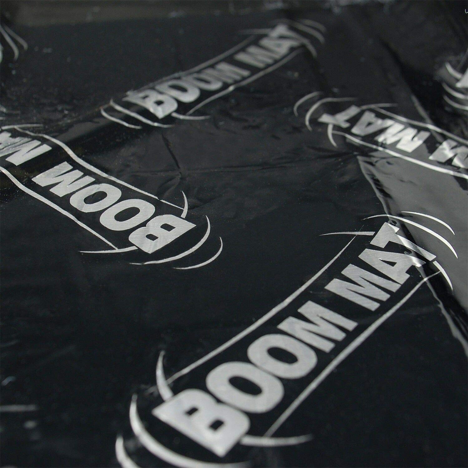 Boom Mat Design Engineering Sound Deadening Material with Adhesive Backing | 12" x 12.5" x 2mm (Pack of 2)