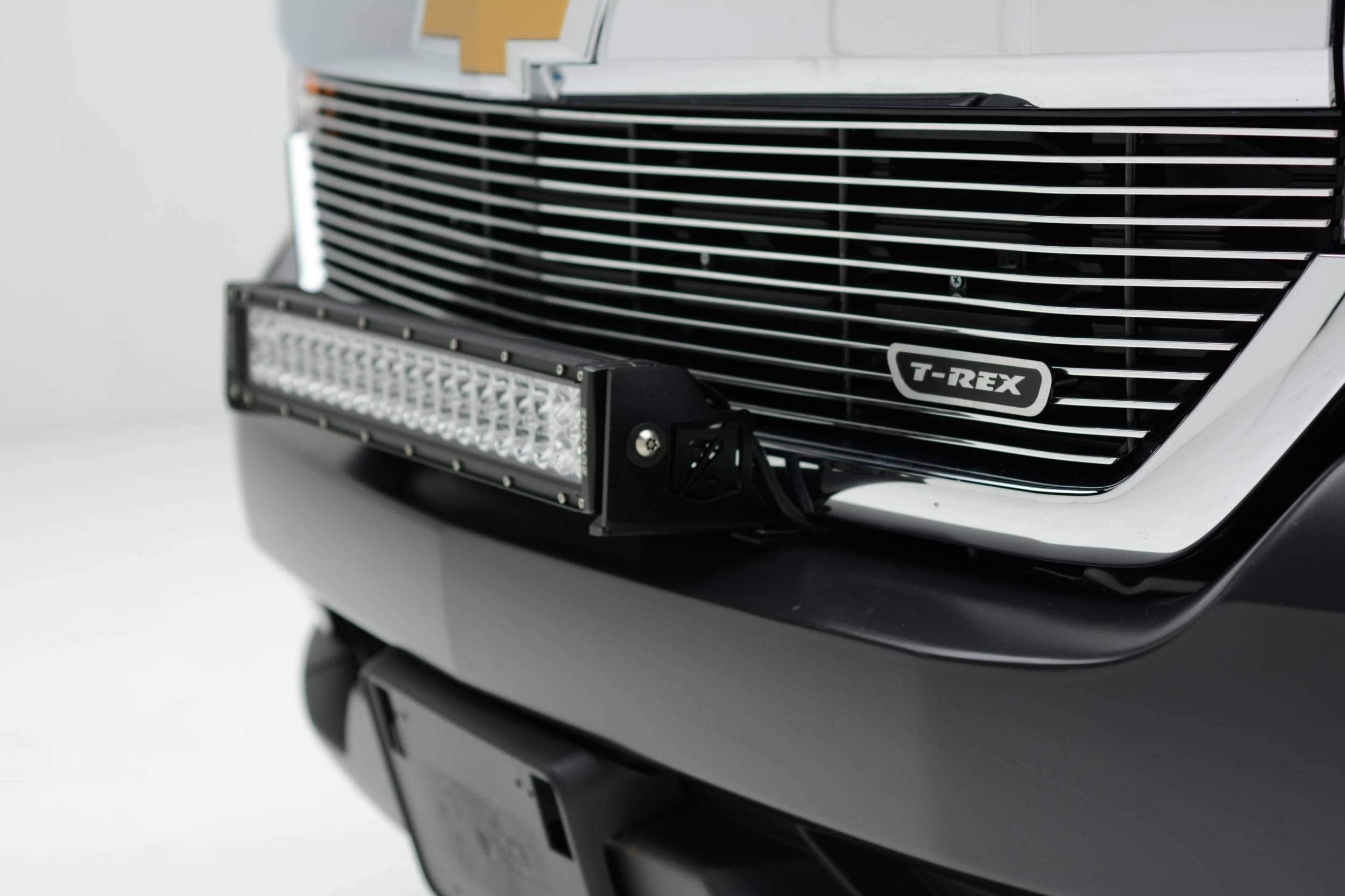 ZROADZ Black Front Bumper LED Bracket 2016-2016 CHEVROLET SILVERADO 1500 Z322082