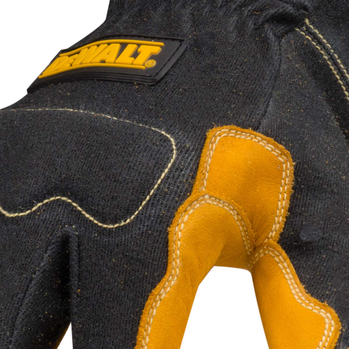 Dewalt Fabricator's Premium Gloves for Welding/Metal Fabrication, Gauntlet-Style Cuff, Medium