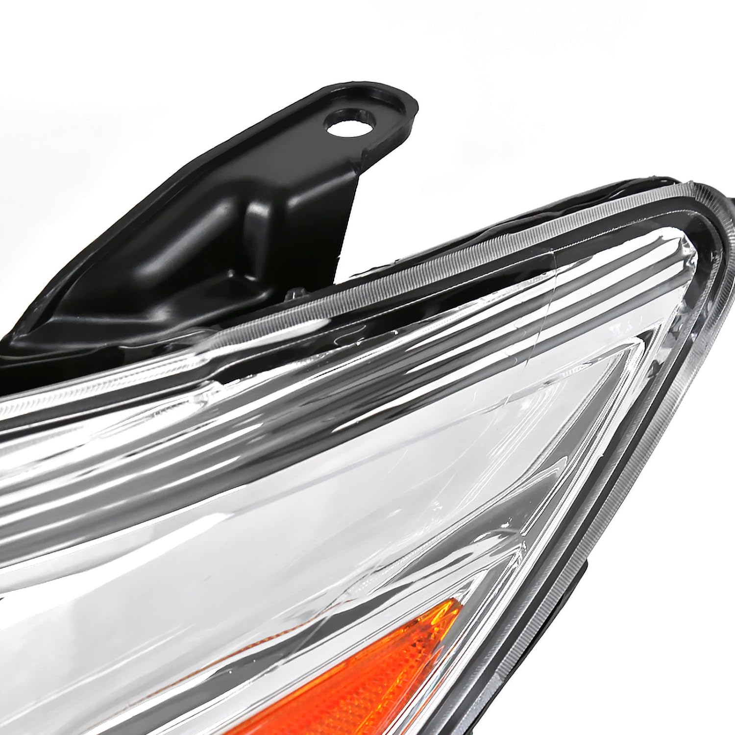 Chrome Projector Headlights SPEC-D TUNING Compatible with 2015-2017 Toyota Camry, Left + Right Pair Headlamps Assembly