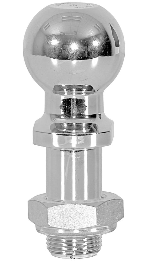Buyers Products Replacement Ball for RM6 & BH8 Series Combination Hitches, 50 mm Ball, Chrome Finish, Locking Nut No Included, Trailer Hitch Accessories