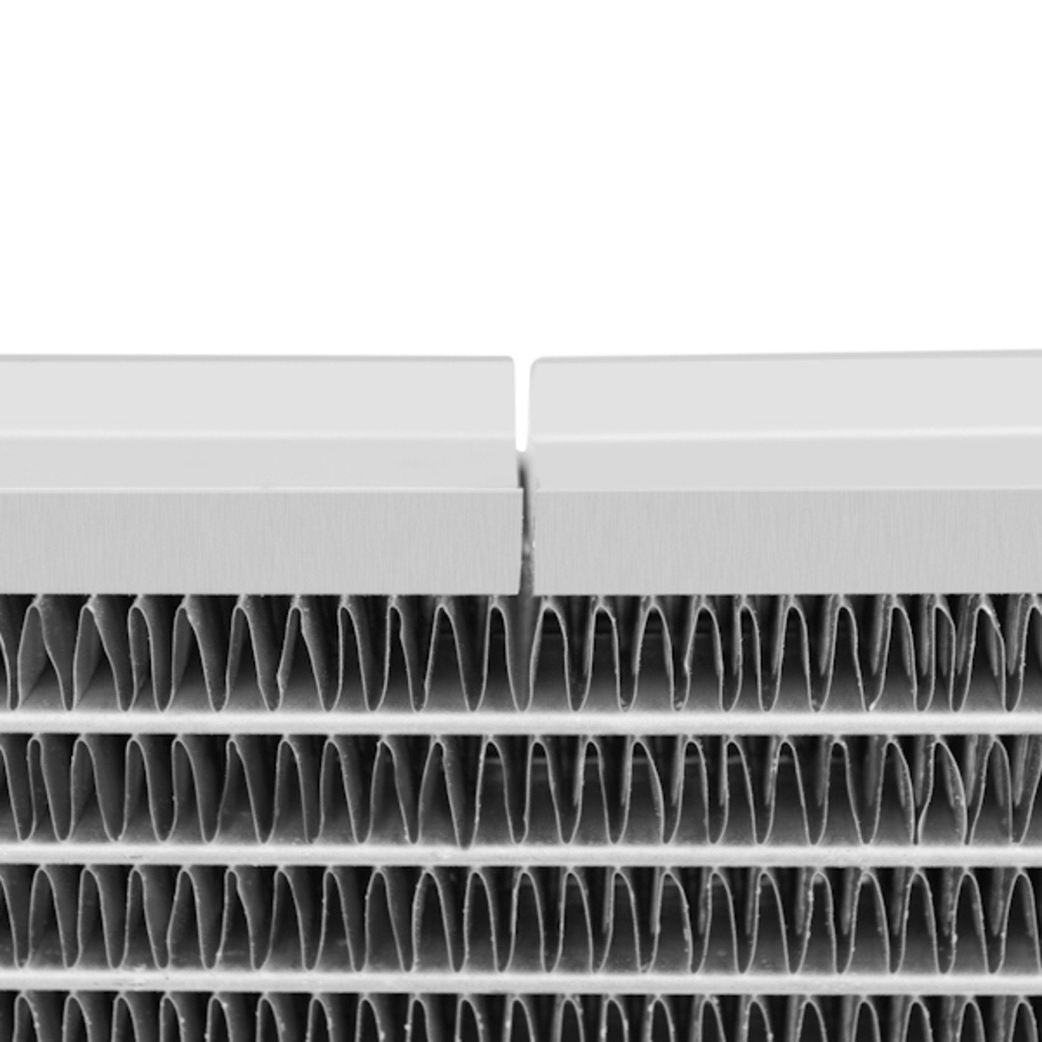 Mishimoto Bracketed MMRAD-MUS-97BA Aluminum Radiator Compatible With Ford Mustang Automatic 1997-2004 Silver
