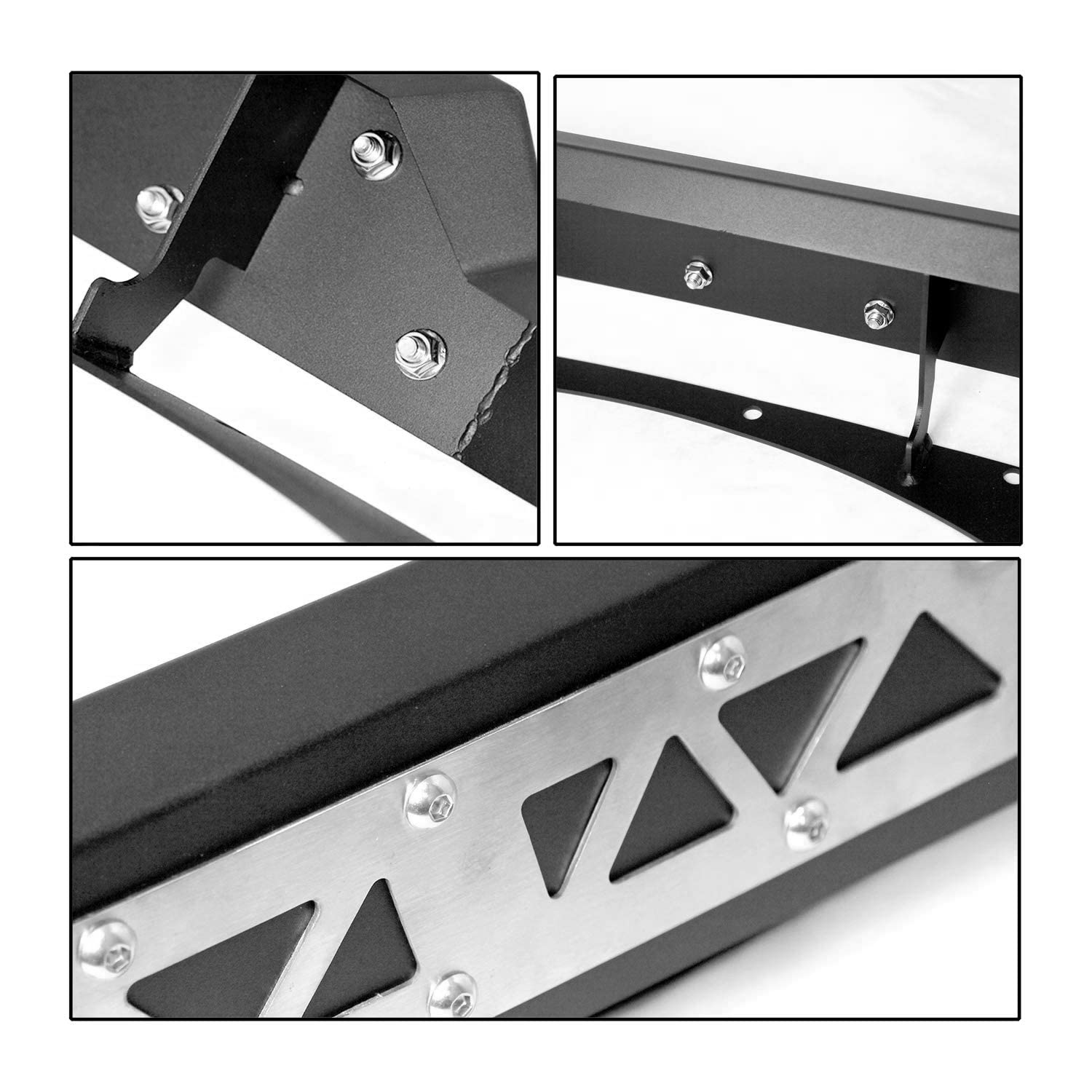 NIXON OFFROAD Rear Fender Flares Fit Replacement for 2008 2009 2010 2011 2012 2013 2014 2015 2016 2017 Jeep Wrangler JK 4 Door/2 Door for Wild Off-Road
