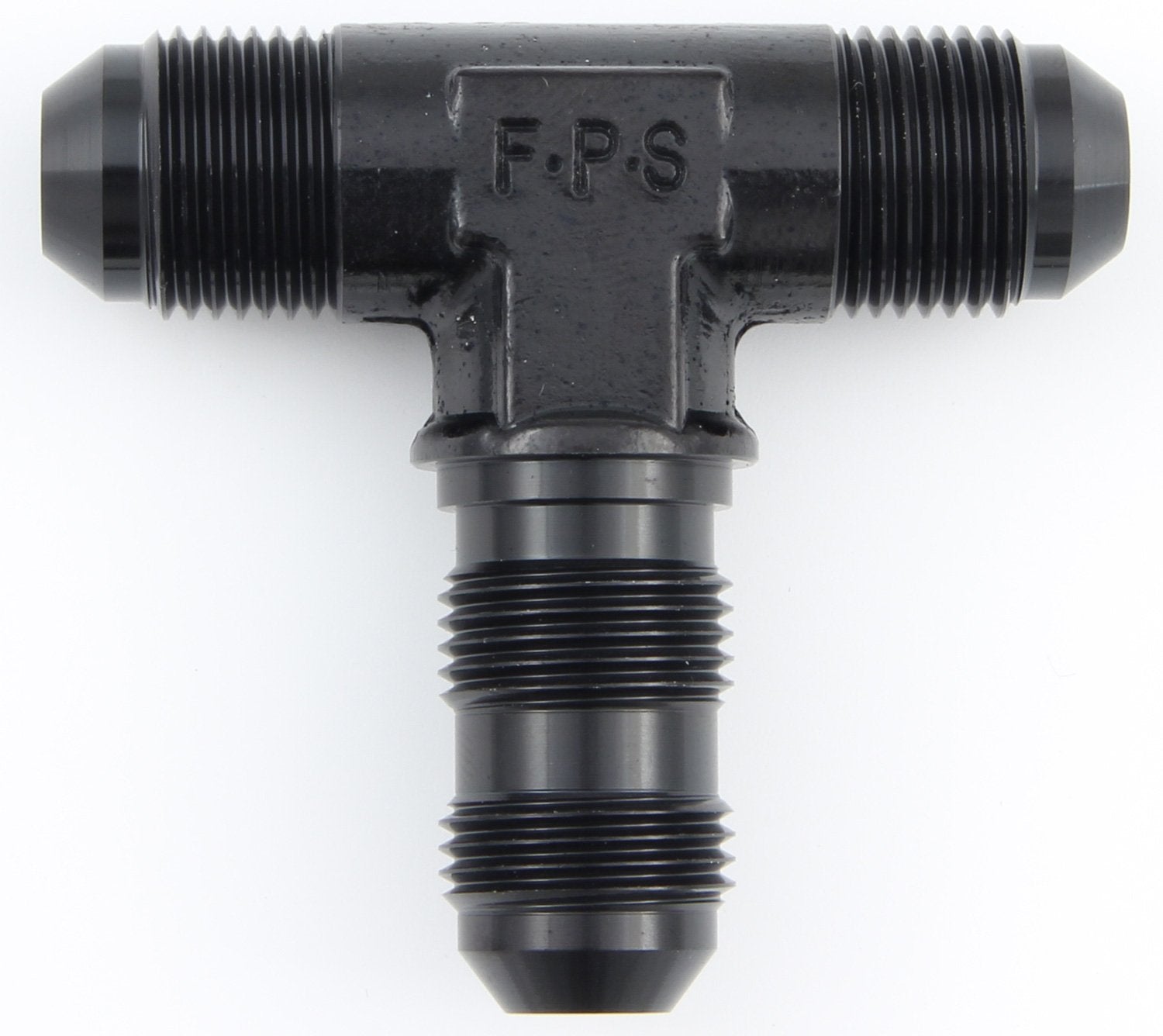 Size (-8) Black Fragola 483408-BL Bulkhead Tee Fitting