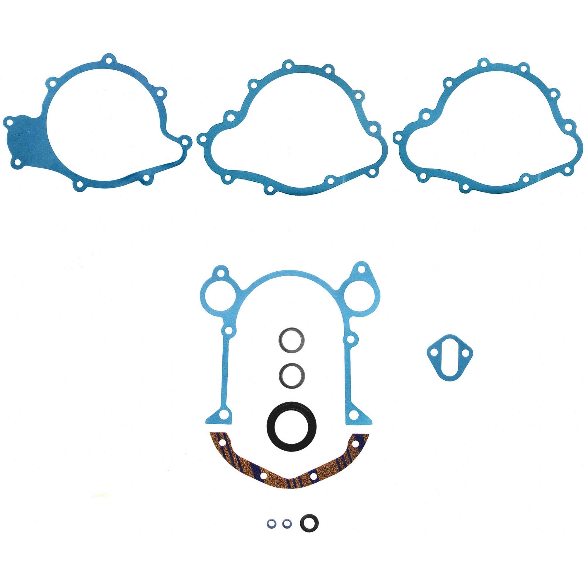 Engine Timing Cover Gasket Set FEL-PRO TCS 13383-3 for Pontiac Firebird