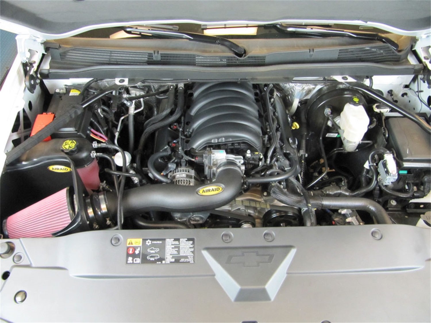 Cold Air Intake System AIRAID by K&N: Increased Horsepower, Dry Synthetic Filter: Compatible with 2015-2020 CHEVROLET/GMC (Suburban, Tahoe, Silverado, Yukon, Sierra) AIR-201-285