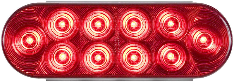 10D LED Tail Light, 6" Grommet Mount