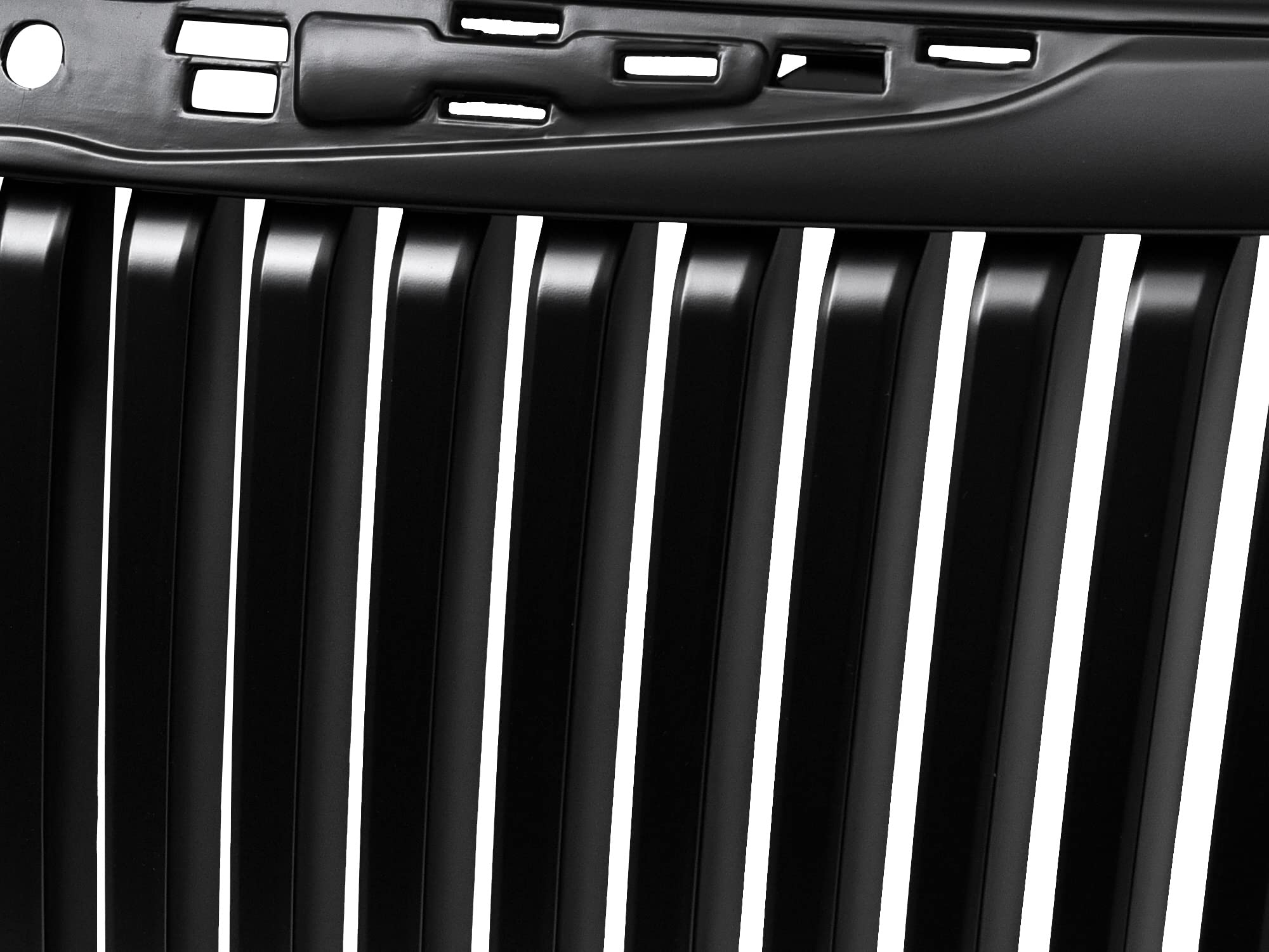Vertical Front Hood Grille Armordillo USA 7165076 - Matte Black Fits 2011-2014 Chrysler 300/300C