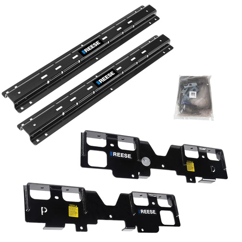 Reese Fifth Wheel Hitch Mounting System 56015-53 Custom Install Kit, Outboard, Compatible with Select Chevrolet Silverado : GMC Sierra