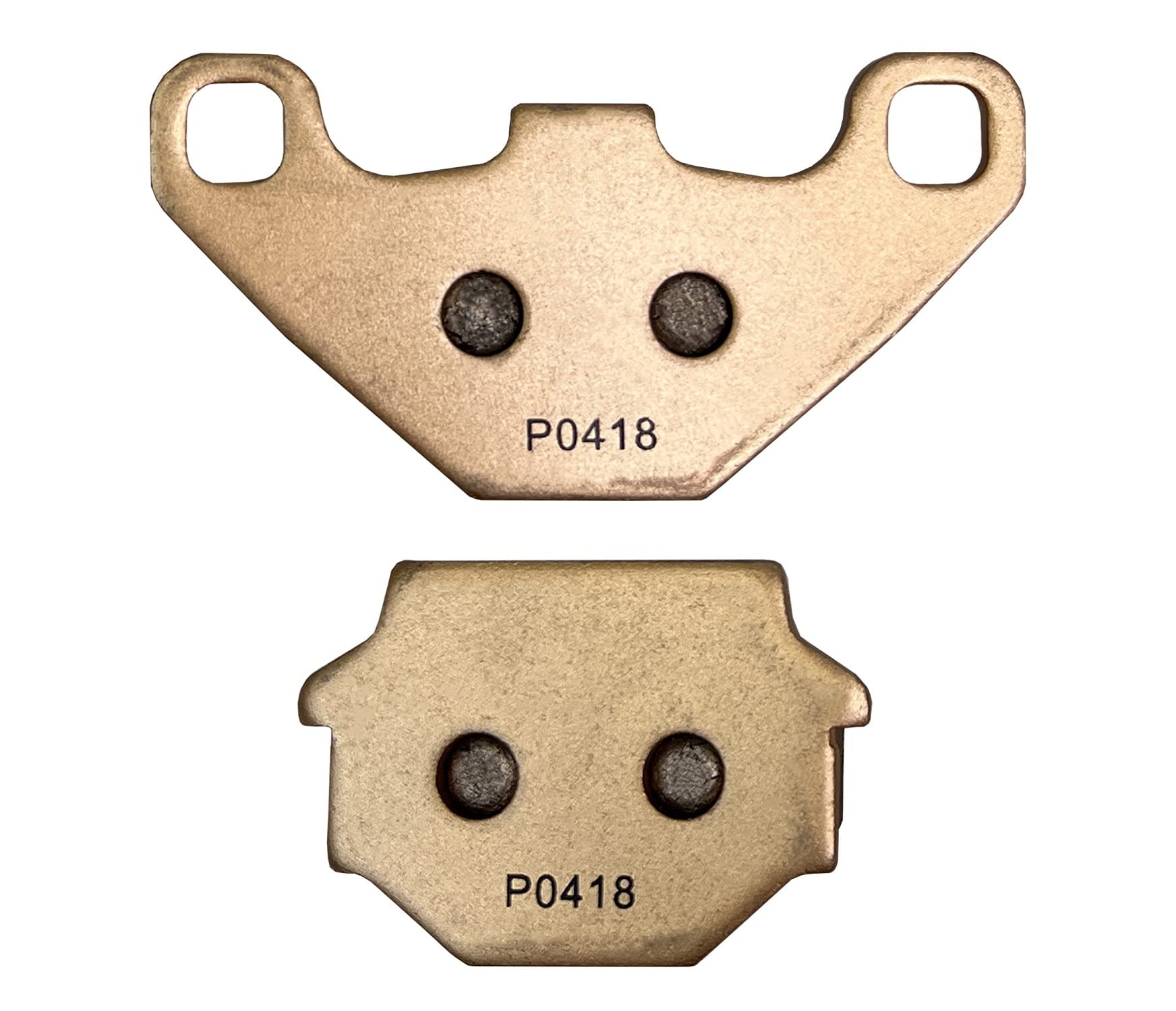Demon Rear Left/Right Sintered Brake Pads Compatible for Yamaha/Kawasaki, Tecate/Raptor/Grizzly, High Density Sintered Metallic Material Better Grip (See Fitment Details in Description)