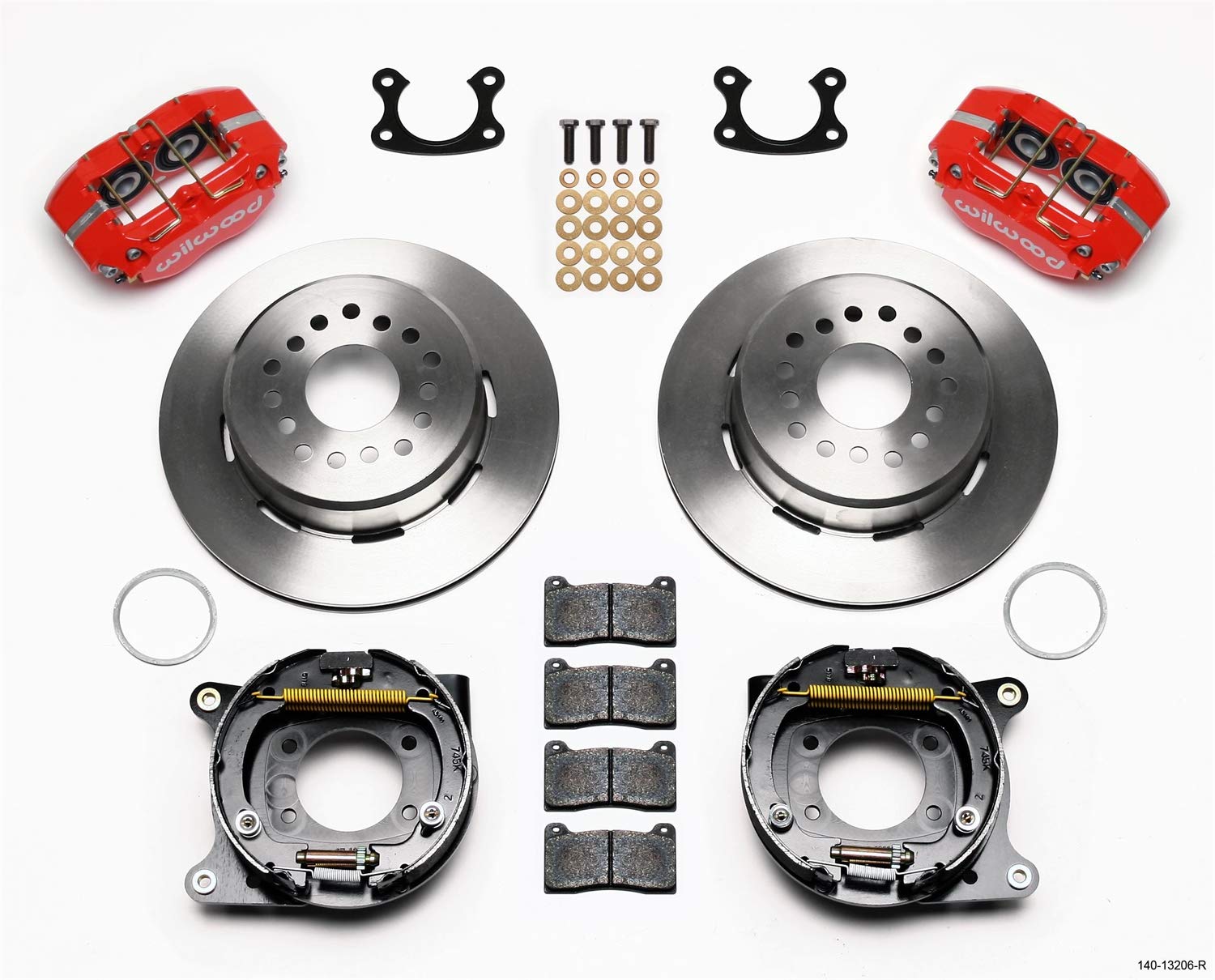 P/S DP-DB Brake Kit, Red