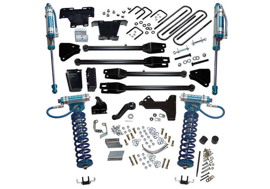 SUPERLIFT SUSPENSION RealTruck 6" Lift Kit for Ford F-250/F-350 | Complete Lift Kit with King 2.0 Coilovers and 4-Link Arms | K237KG | Fits 2011-2016 Ford F-250 / F-350 4WD