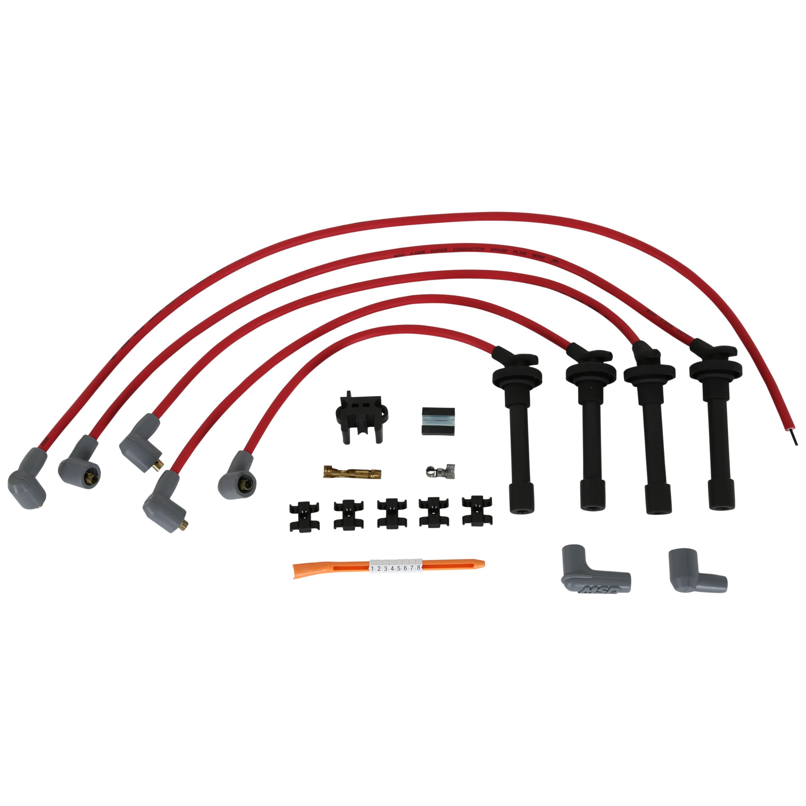 Super Conductor MSD 32349 Spark Plug Wire Set