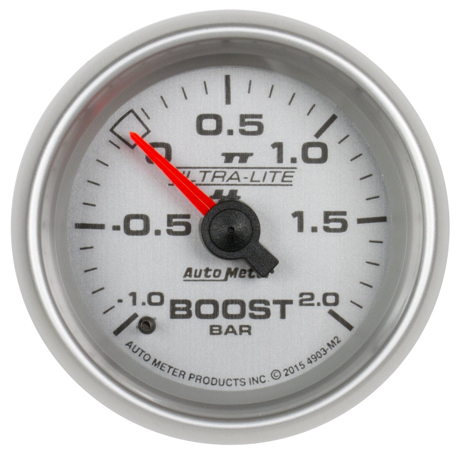 AutoMeter Gauge 4903-M2 Boost (Ultra-Lite II 2 1/16", -1 - +2 Bar, Mechanical, Ultra-Lite Ii)