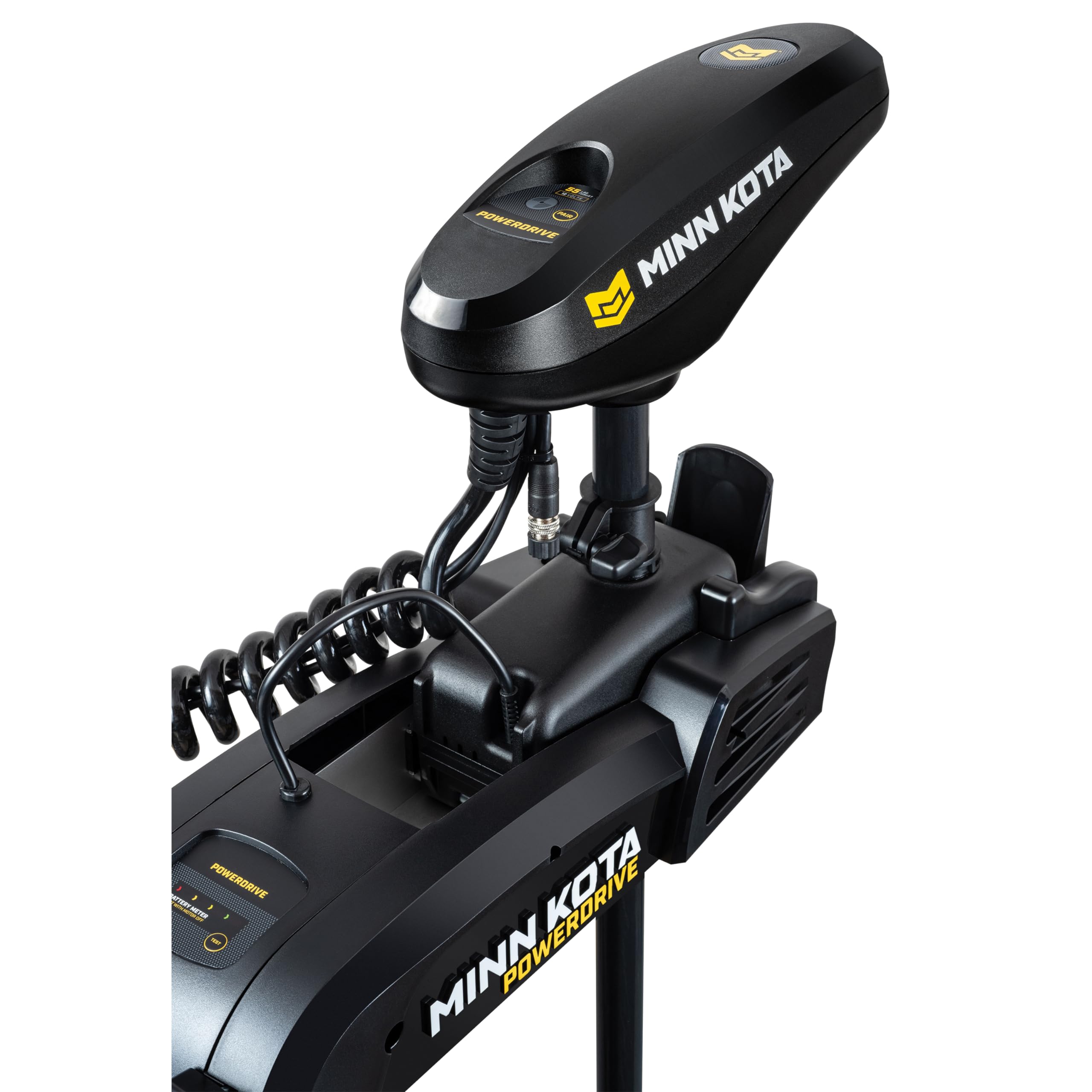 PowerDrive Minn Kota Bow-Mount Electric Trolling Motor – 45 Lb. Thrust, 48 in. Shaft, Freshwater