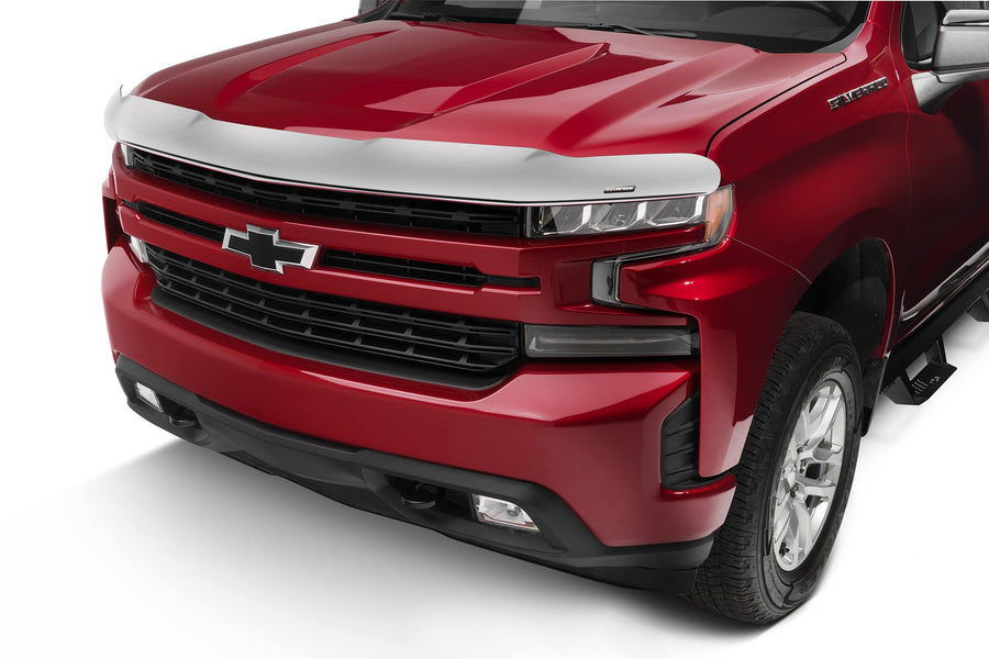Vigilante Hood Protector | Stampede - High Profile / Chrome| 2000-2006 GMC Yukon (Includes XL 2500, 01-06 Denali Models)99-07 Sierra 1500,01-06 Sra 2500-3500 | 3013-8