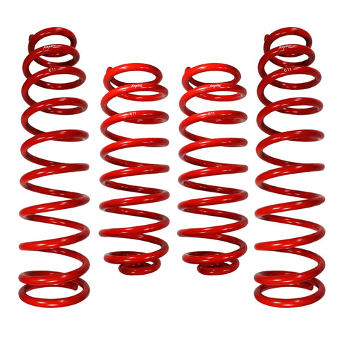 18-24 Jeep Wrangler JL/JLU RSO 170107-434800 Front and Rear Coil Springs Red E-Coated 4-Dr 2.5in|2-Dr 3in Lift