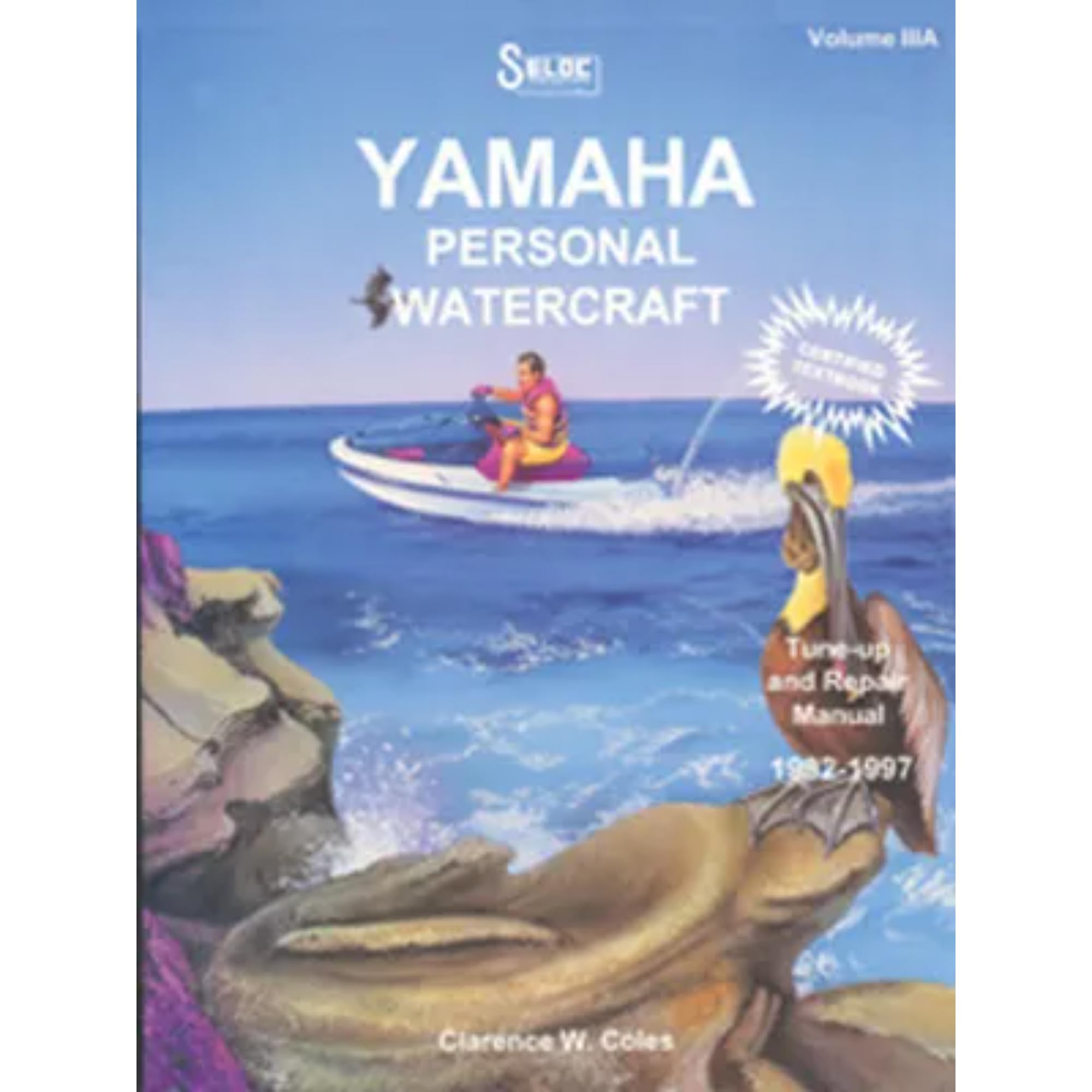 Yamaha 18-09602 Sierra Personal Watercraft Repair Manual (1992-97)