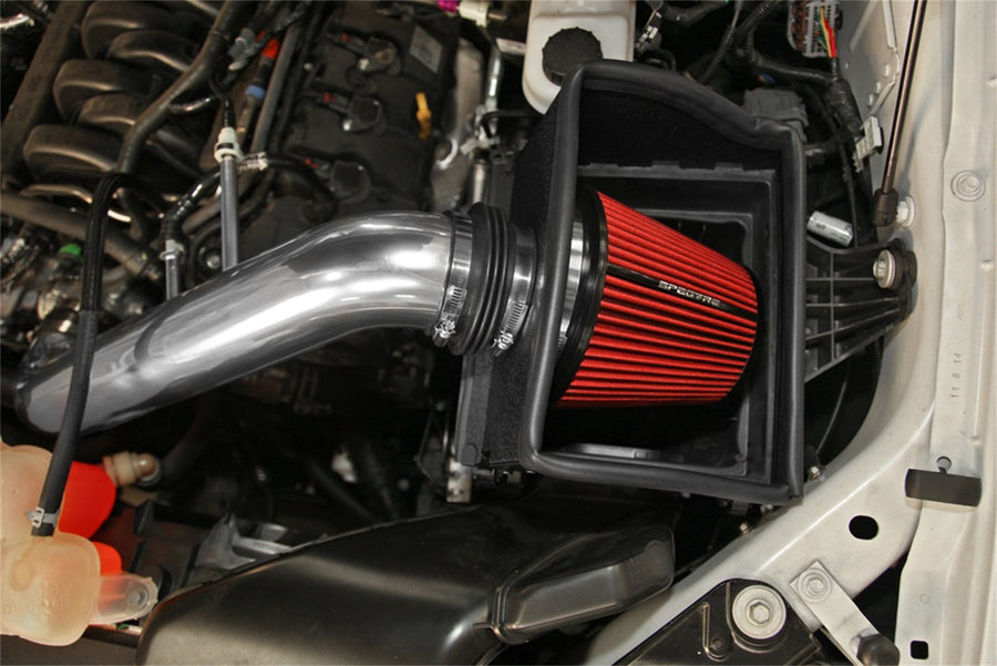 Air Intake Kit Spectre Performance: High Performance, Designed to Increase Horsepower and Torque: Fits 2015-2019 FORD (F150) SPE-9033