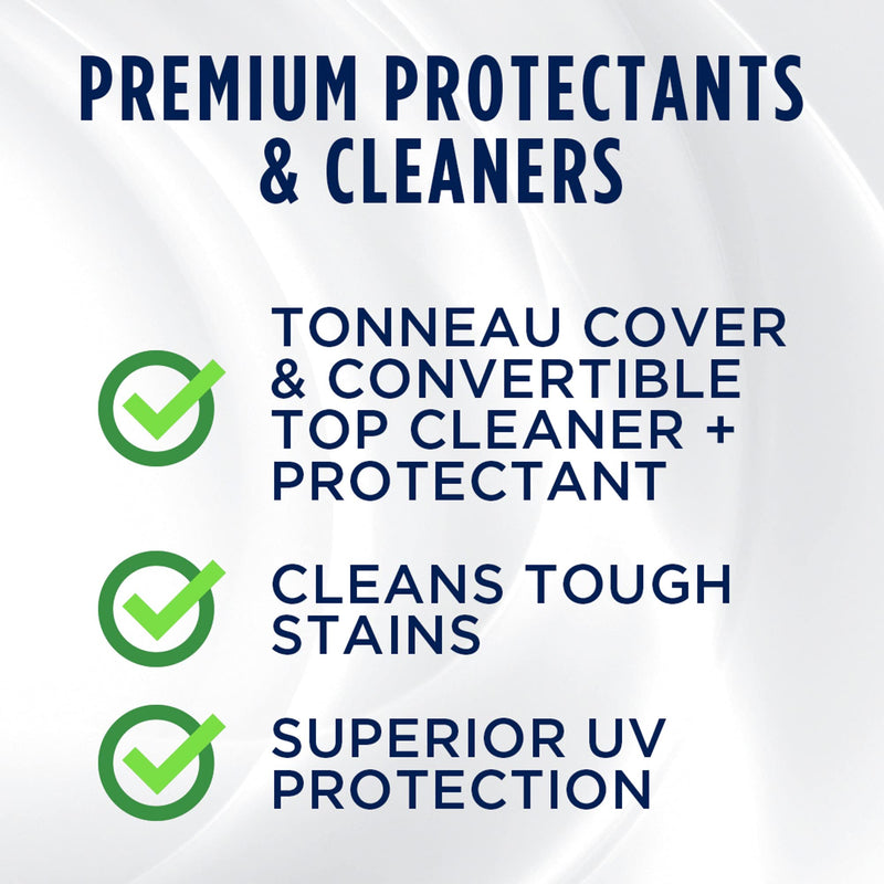 303 Products Convertible Vinyl Top Cleaning and Care Kit 30510 - Cleans And Protects Vinyl Tops - Includes Tonneau Cover And Convertible Top Cleaner 16 fl. oz. + Automotive Protectant 16 fl. oz.,,Blue