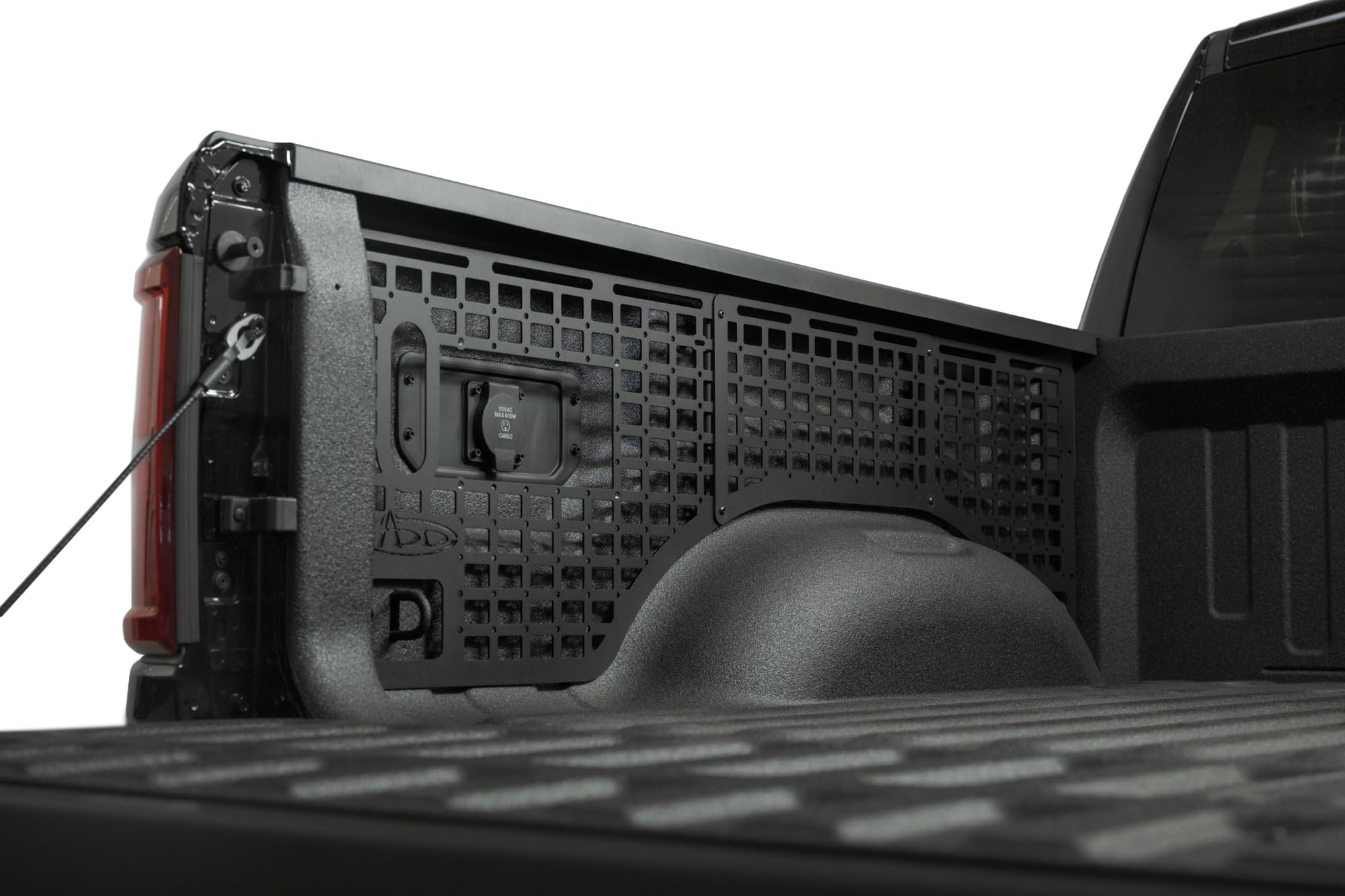 Offroad Bed Side Molle Panels ADD for 2019-2025 Ram 1500, TRX, & RHO | Driver Side Molle Panel Kit | Offers Diverse Mounting Solutions | Retains Factory Tie-Down Access | Made in The USA (RHO)