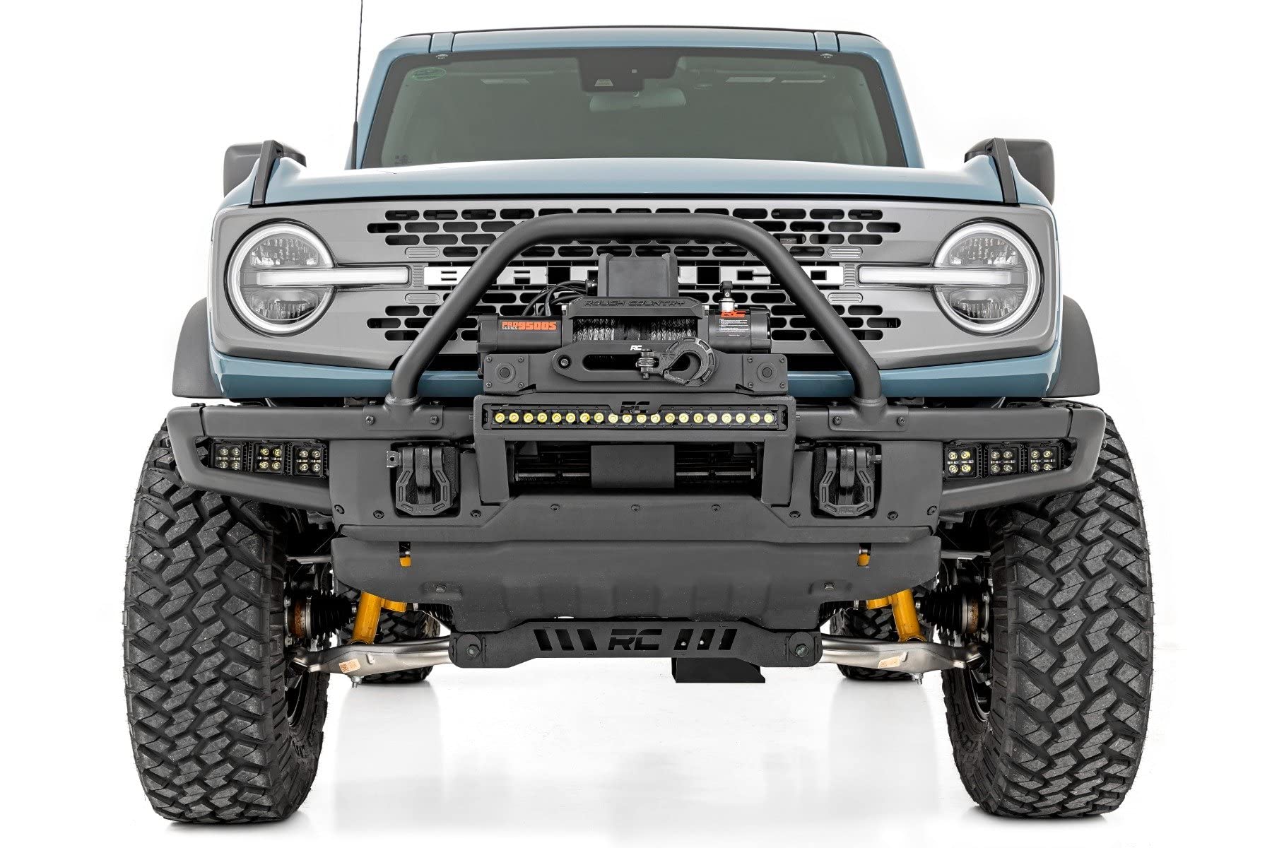 Winch Mount Rough Country for 2021-2024 Ford Bronco | PRO12000S - 51097