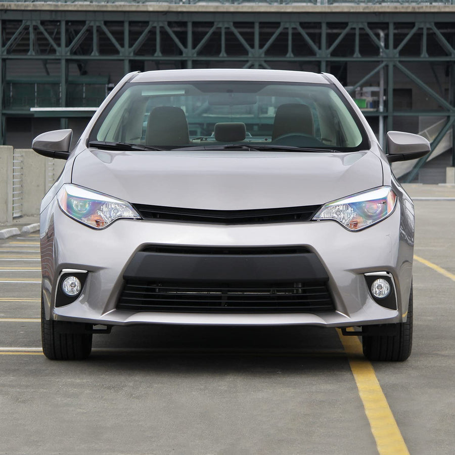 Fog Lights SPEC-D TUNING + Wiring Kit + Switch Compatible with 2014-2016 Toyota Corolla, L+R Pair Assembly