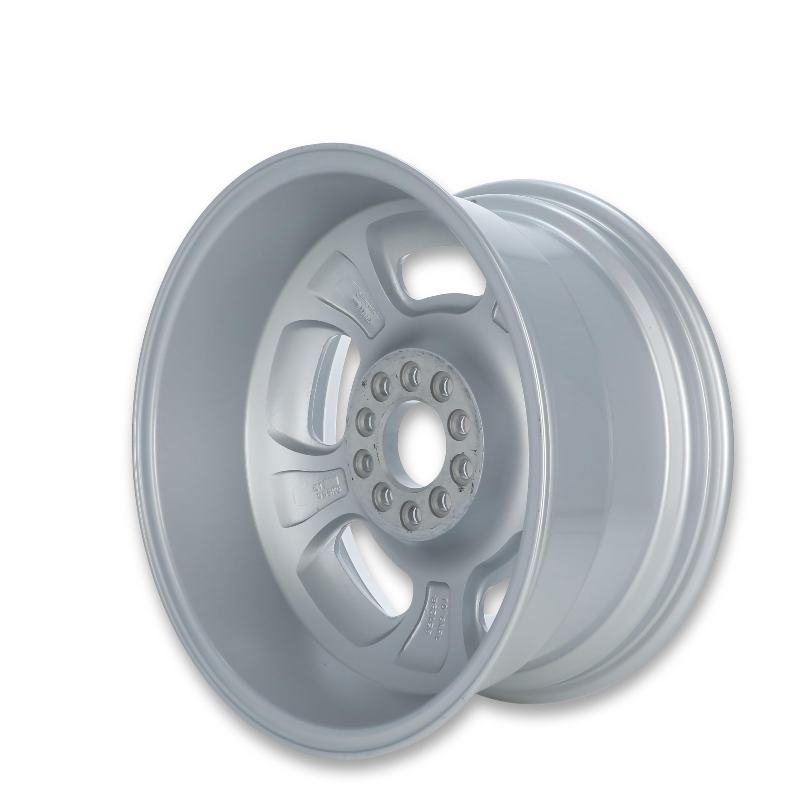 107 Series REV Wheels 107S-8900600 Rally 18x9-5 bs - 5x4.75/5x120.65/5x5/5x127 - Gray/Machine Lip