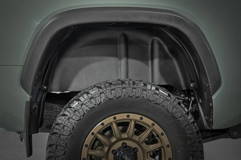 Rear Wheel Well Liners Rough Country for Toyota Tundra 2WD/4WD (2022-2025) - Heavy-Duty Rear Fender Liners for Mud & Debris Protection, Made in USA