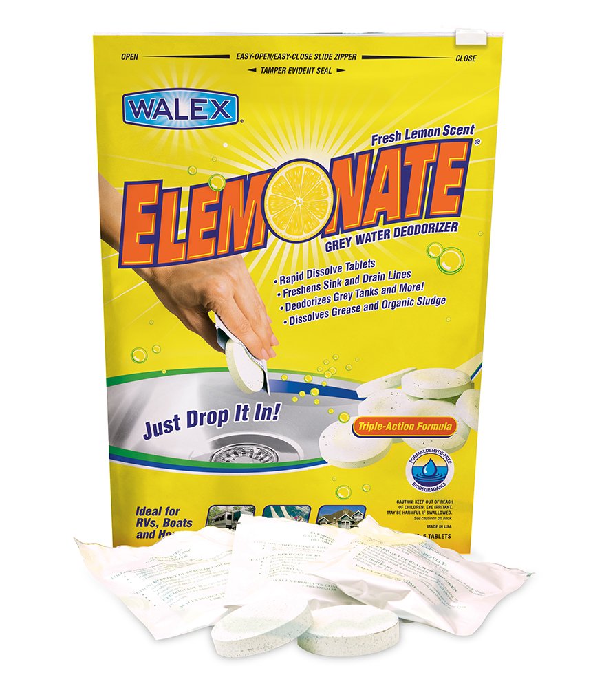 Walex Elemonate TOI-61776 Grey Water Deodorizer and Cleaner