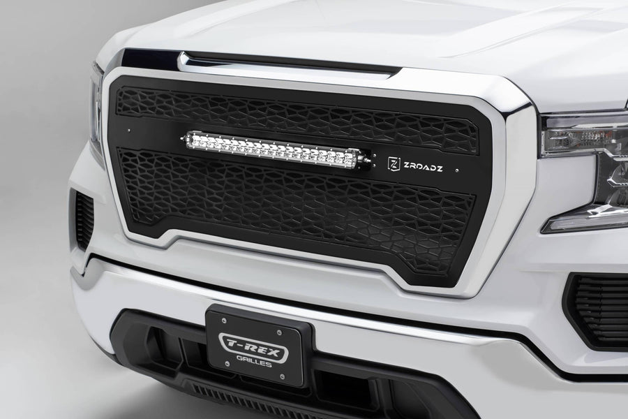 ZROADZ Grille, 2019-2022 GMC Sierra 1500, Black, Mild Steel, 1 Pc, Insert - PN #Z312281